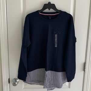Tommy Hilfiger Navy Blue Top